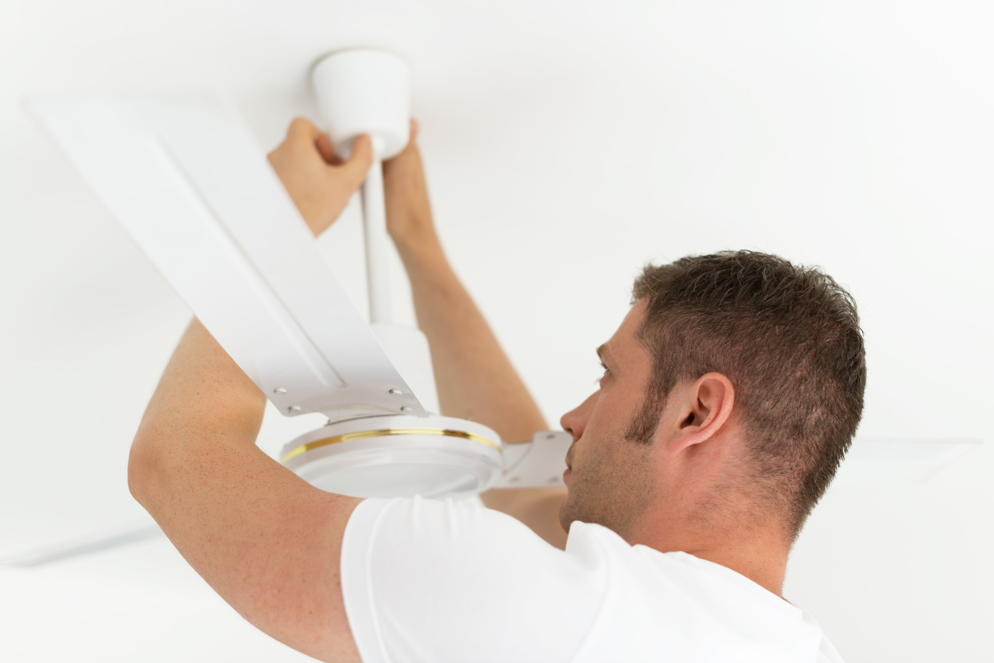 cleaning ceiling fans