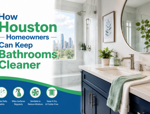 How Houston Homeowners Can Keep Bathrooms Cleaner